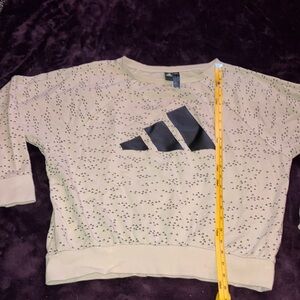 Adidas Tan Sweatshirt Classic Crew Neck